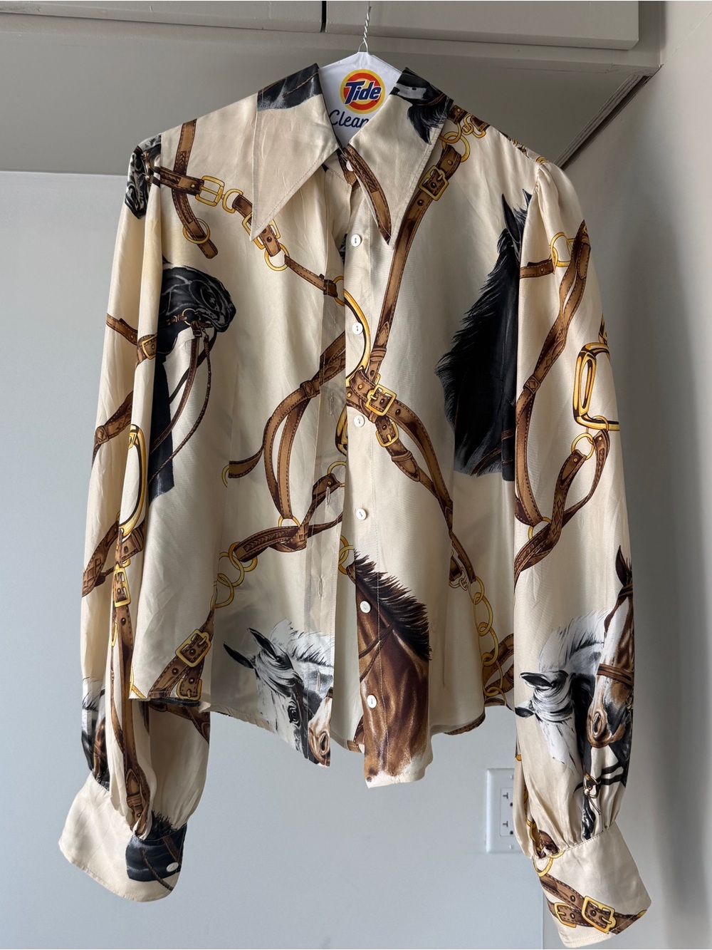 Vintage Dolce & Gabbana Horse Button Up